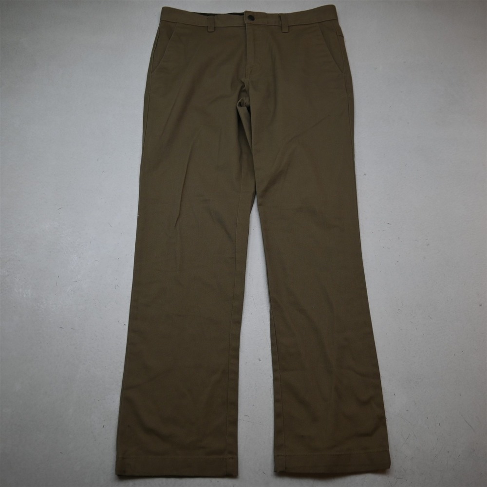 Volcom 33x32 Khaki A1101900 Vmonty Straight Chino Mens Pants